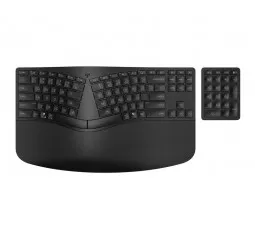 Клавиатура беспроводная HP 960 BLK Ergonomic split-zone (7E755AA)