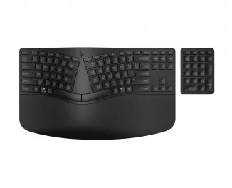 Клавиатура беспроводная HP 960 BLK Ergonomic split-zone (7E755AA)