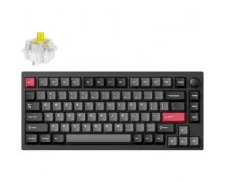 Клавіатура бездротова Lemokey P1 Pro Keychron Super Banana Carbon Black (P1P-M4-UA)