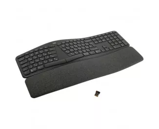 Клавиатура беспроводная Logitech ERGO K860 for Business Bluetooth/Wireless UA Black (920-010352)