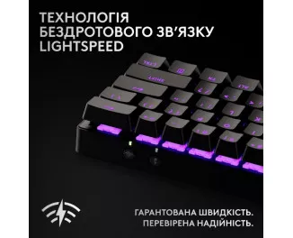 Клавиатура беспроводная Logitech G Pro X 60 LightSpeed Black (920-011911)