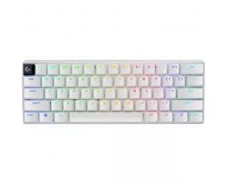 Клавіатура бездротова Logitech G Pro X 60 LightSpeed White (920-011930)