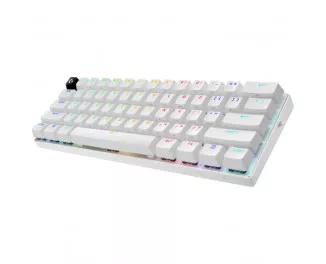 Клавіатура бездротова Logitech G Pro X 60 LightSpeed White (920-011930)