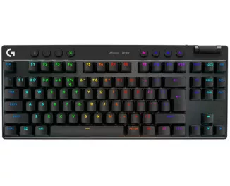 Клавіатура бездротова Logitech G Pro X TKL LightSpeed Black (920-012136)