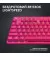 Клавіатура бездротова Logitech G Pro X TKL Lightspeed Tactile Magenta (920-012159)