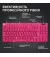Клавіатура бездротова Logitech G Pro X TKL Lightspeed Tactile Magenta (920-012159)
