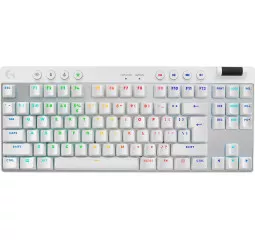 Клавиатура беспроводная Logitech G Pro X TKL Lightspeed Tactile White (920-012148)
