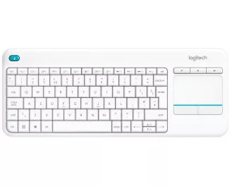 Клавиатура беспроводная Logitech K400 Plus White UA (920-007146)