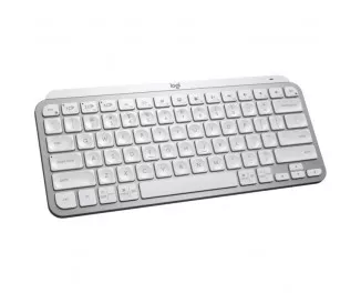 Клавіатура бездротова Logitech MX Keys Mini For Business Wireless Illuminated UA Pale Grey (920-010609)