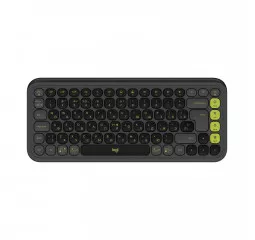 Клавіатура бездротова Logitech POP Icon Keys Bluetooth UA Graphite (920-013157)