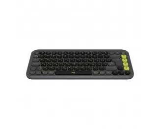 Клавіатура бездротова Logitech POP Icon Keys Bluetooth UA Graphite (920-013157)