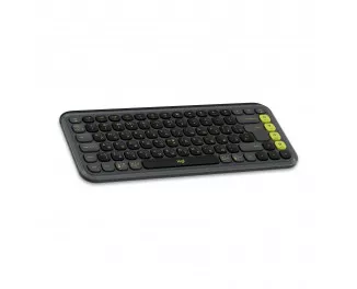 Клавіатура бездротова Logitech POP Icon Keys Bluetooth UA Graphite (920-013157)