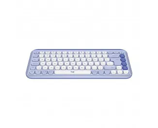 Клавіатура бездротова Logitech POP Icon Keys Bluetooth UA Lilac (920-013074)