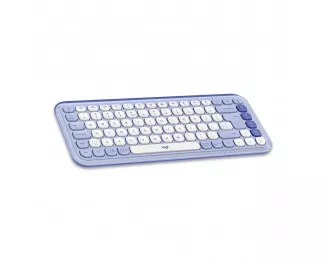 Клавіатура бездротова Logitech POP Icon Keys Bluetooth UA Lilac (920-013074)