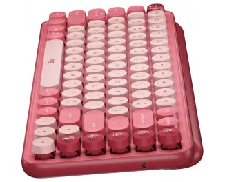 Клавиатура беспроводная Logitech POP Keys Wireless Mechanical Keyboard UA Rose (920-010737)