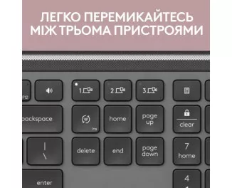 Клавиатура беспроводная Logitech Signature Slim Wireless K950 Graphite (920-012465)