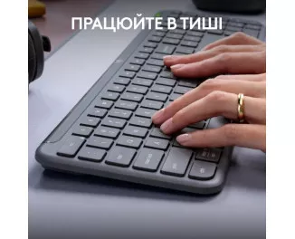 Клавиатура беспроводная Logitech Signature Slim Wireless K950 Graphite (920-012465)