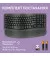 Клавіатура бездротова Logitech Wave Keys Bluetooth/Wireless Black (920-012304)