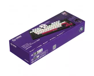Клавіатура бездротова Lorgar KBP7075W Pro Black-Red (LRG-KBP7075W-BK-US)