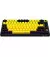 Клавиатура беспроводная Lorgar KBP7075W Pro Black-Yellow (LRG-KBP7075W-YL-US)