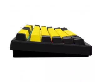Клавиатура беспроводная Lorgar KBP7075W Pro Black-Yellow (LRG-KBP7075W-YL-US)