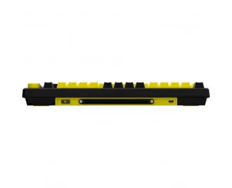 Клавиатура беспроводная Lorgar KBP7075W Pro Black-Yellow (LRG-KBP7075W-YL-US)