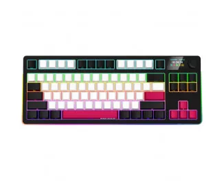 Клавиатура беспроводная Lorgar KBP70TKLW Black/Red (LRG-KBP70TKLW-BK-US)