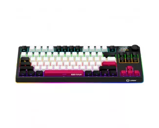 Клавиатура беспроводная Lorgar KBP70TKLW Black/Red (LRG-KBP70TKLW-BK-US)