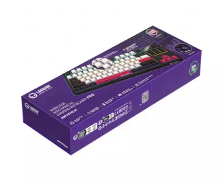 Клавиатура беспроводная Lorgar KBP70TKLW Black/Red (LRG-KBP70TKLW-BK-US)