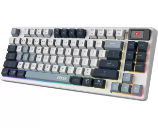 Клавиатура беспроводная MSI FORGE GK600 TKL WIRELESS SKY (S11-43UAP01-HH9)