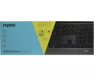 Клавіатура бездротова Rapoo E9500M Black