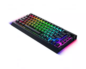 Клавиатура беспроводная Razer BlackWidow V4 PRO Orange Switch Wireless/Bluetooth/USB UA Black (RZ03-05130100-R3M1)