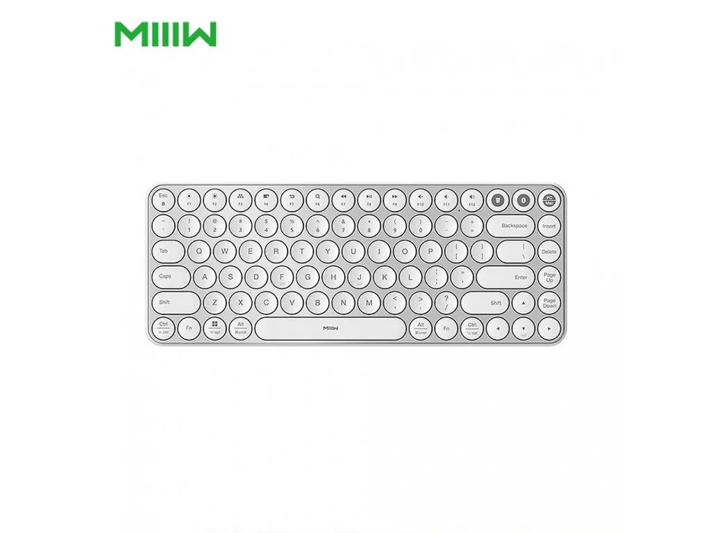Клавиатура беспроводная Xiaomi Miiiw AIR85 Dual Mode (MWXKT01) White