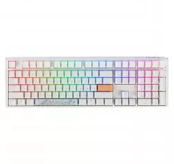 Клавіатура Ducky One 3 Cherry MX Brown RGB UA USB White (DKON2108ST-BUAPXPWWWSC1)