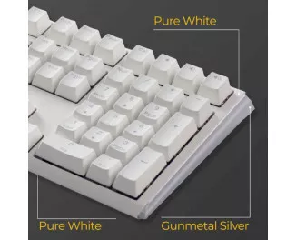 Клавіатура Ducky One 3 Cherry MX Brown RGB UA USB White (DKON2108ST-BUAPXPWWWSC1)