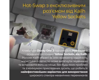 Клавіатура Ducky One 3 Cherry MX Red UA USB Cream (DKON2108-RUAPXМAEGGC1)