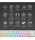 Клавіатура Ducky One 3 Mini Cherry MX Red RGB UA USB White (DKON2161ST-RUAPXPWWWSC1)