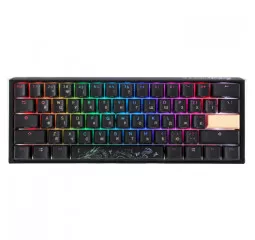 Клавиатура Ducky One 3 Mini Cherry MX Silent Red RGB UA USB Black (DKON2161ST-SUAPXCLAWSC1)