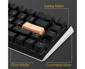 Клавиатура Ducky One 3 Mini Cherry MX Silent Red RGB UA USB Black (DKON2161ST-SUAPXCLAWSC1)