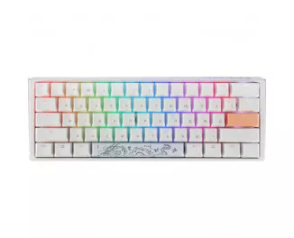 Клавіатура Ducky One 3 Mini Cherry MX Silent Red RGB UA USB White (DKON2161ST-SUAPXPWWWSC1)