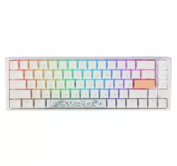 Клавіатура Ducky One 3 SF Cherry MX Red RGB UA USB White (DKON2167ST-RUAPXPWWWSC1)