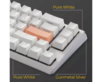 Клавиатура Ducky One 3 SF Cherry MX Red RGB UA USB White (DKON2167ST-RUAPXPWWWSC1)