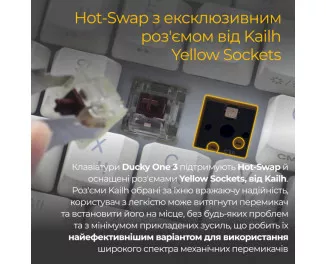 Клавиатура Ducky One 3 SF Cherry MX Red RGB UA USB White (DKON2167ST-RUAPXPWWWSC1)