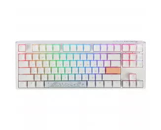 Клавіатура Ducky One 3 TKL Cherry MX Blue RGB UA USB White (DKON2187ST-CUAPXPWWWSC1)
