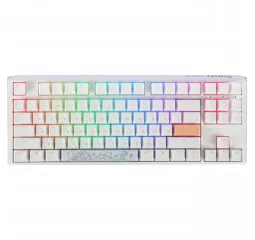 Клавіатура Ducky One 3 TKL Cherry MX Brown RGB UA USB White (DKON2187ST-BUAPXPWWWSC1)