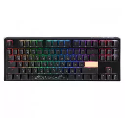 Клавіатура Ducky One 3 TKL Cherry MX Red RGB UA USB Black (DKON2187ST-RUAPXCLAWSC1)