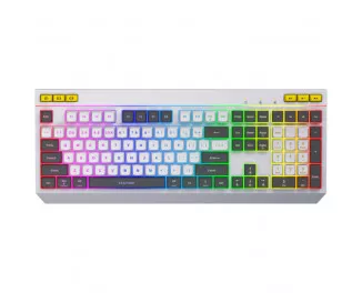Клавиатура Hator Icefall USB White/Grey (HTK405UA)