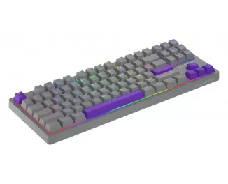 Клавіатура Hator Rockfall 2 Autograph Edition Mecha TKL Aurum Choco USB Titanium (HTK-526)