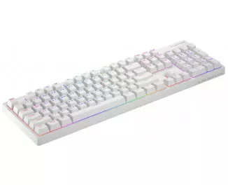 Клавиатура Hator Rockfall 2 Mecha Orange USB White (HTK-711)