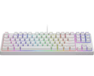 Клавиатура Hator Rockfall 2 Mecha TKL Orange USB White (HTK-521)